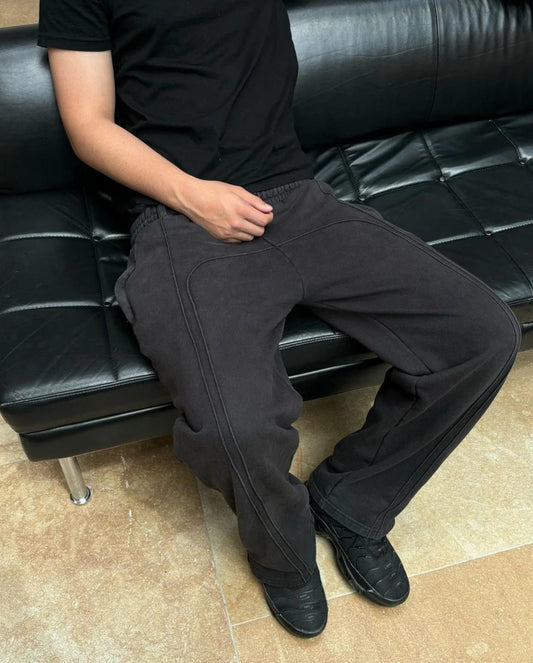 Men's Elastic Waist Sweatpants with Drawstring (Pack of 2) Track Pant