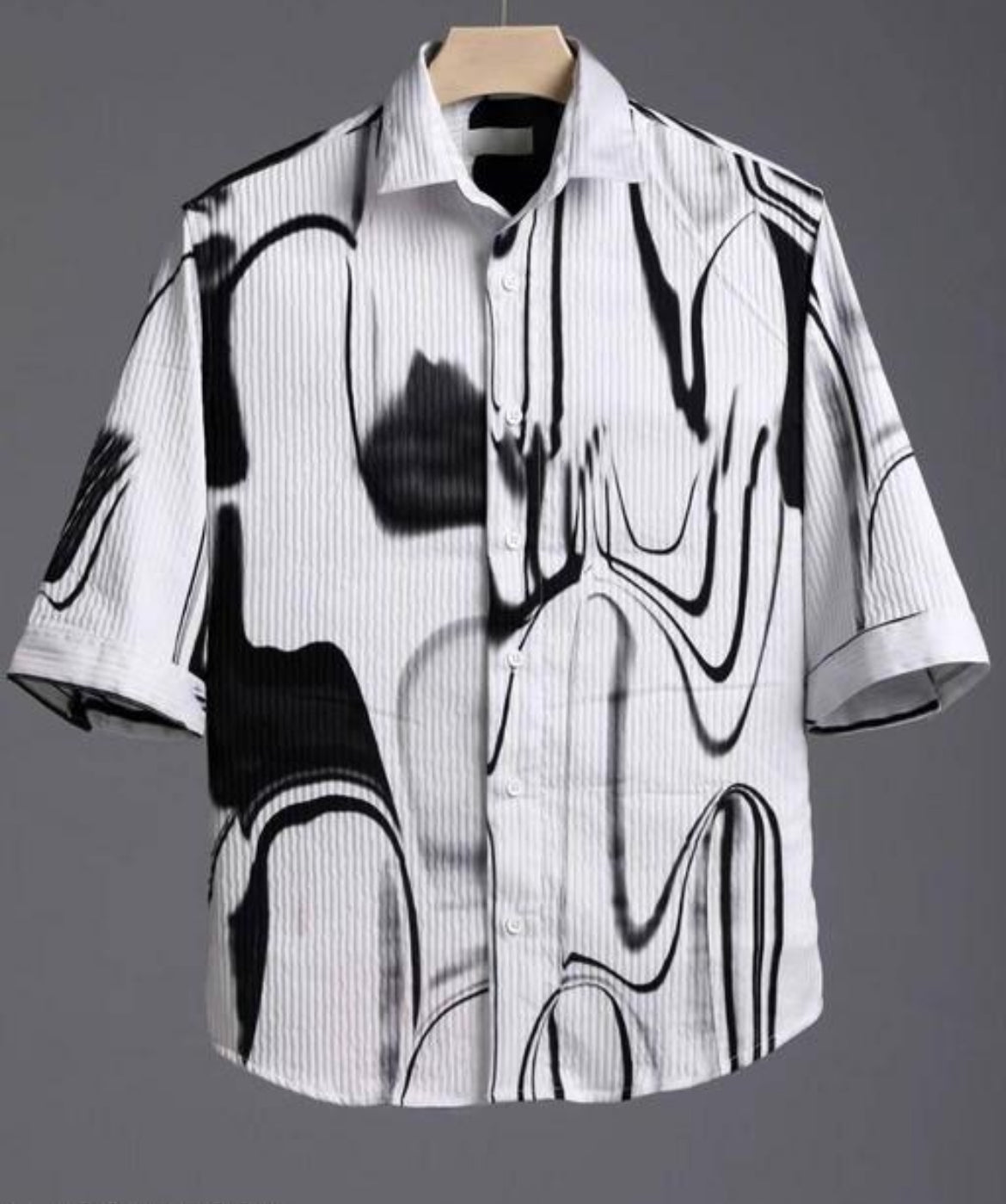 Premium Cotton Blend Luxury
Print Comfort Fit Luxe Shirt