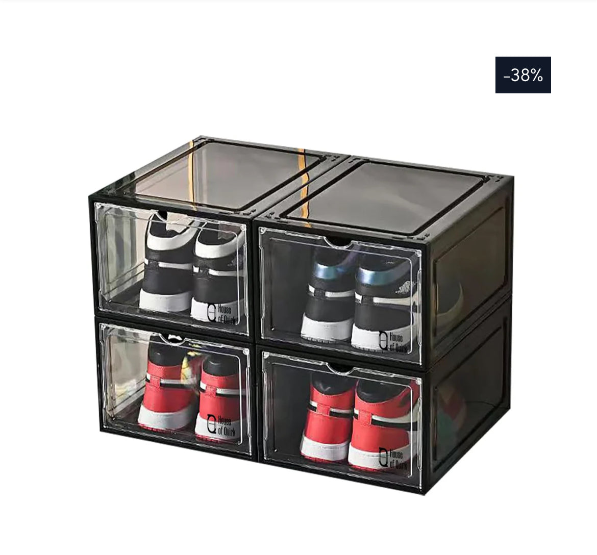 4 Layer Foldable Shoe Rack-Organizer