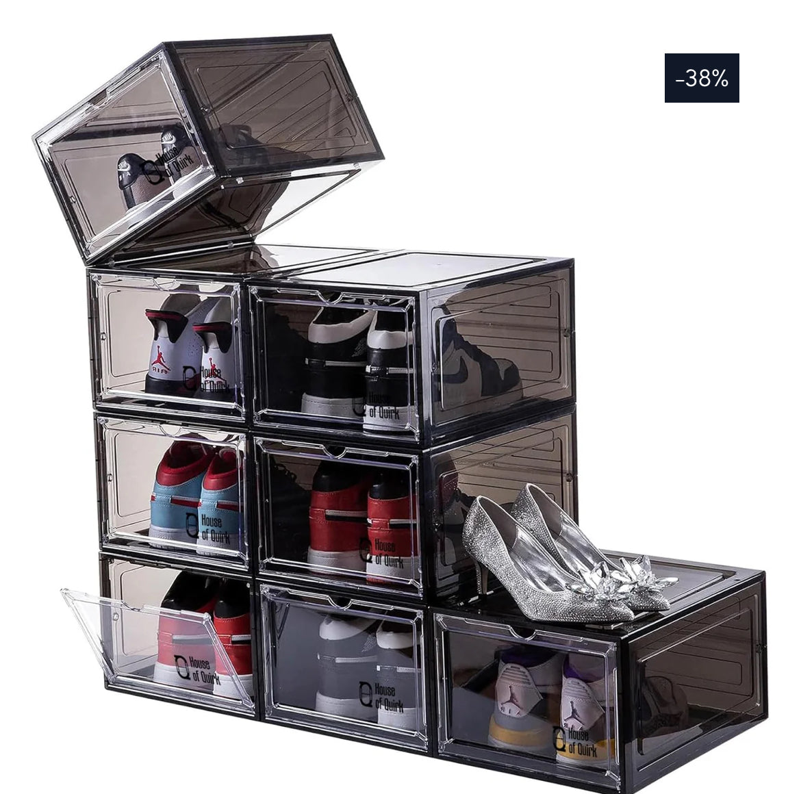4 Layer Foldable Shoe Rack-Organizer