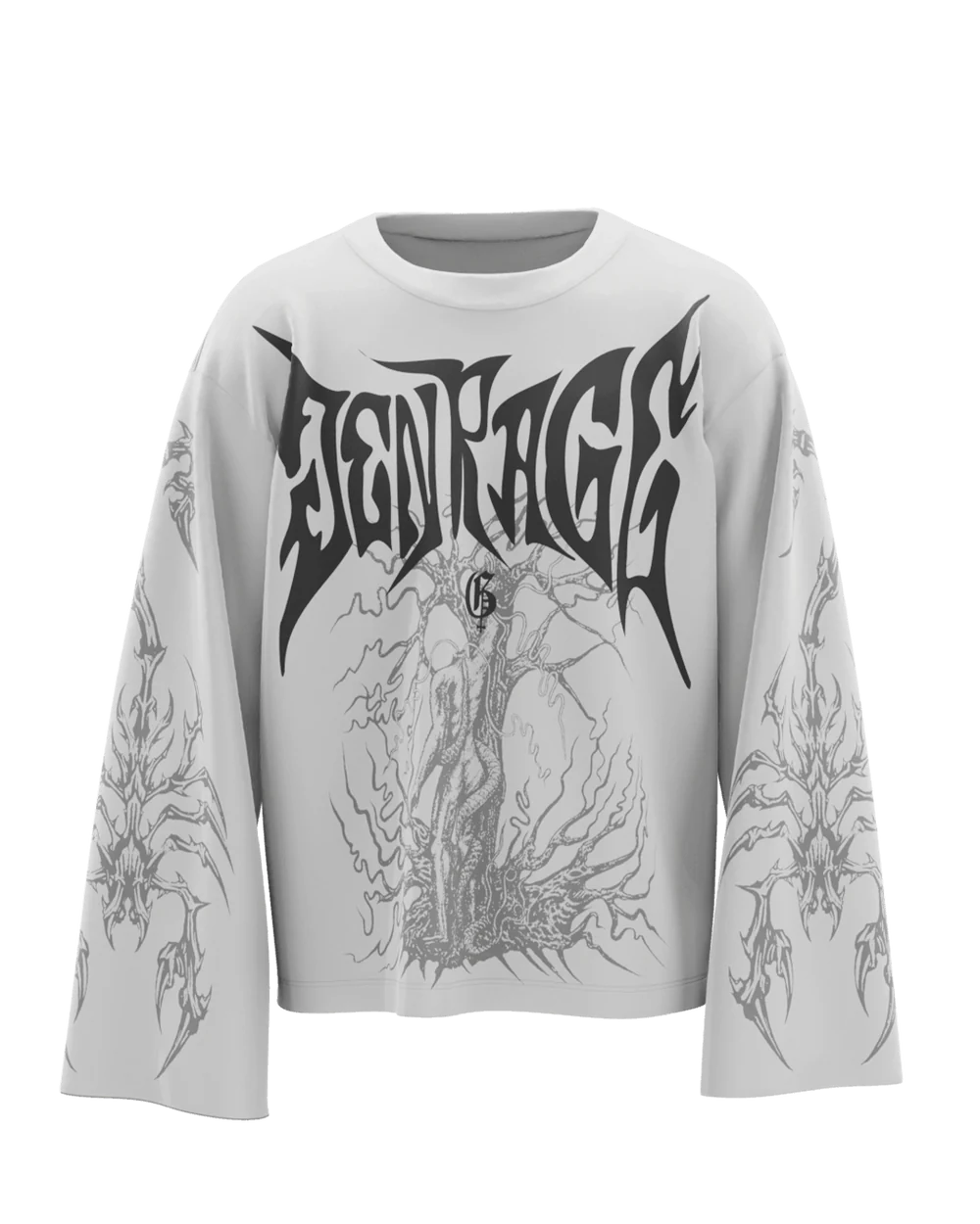 SKULLSPLIT FULL SLEEVE T SHIRT