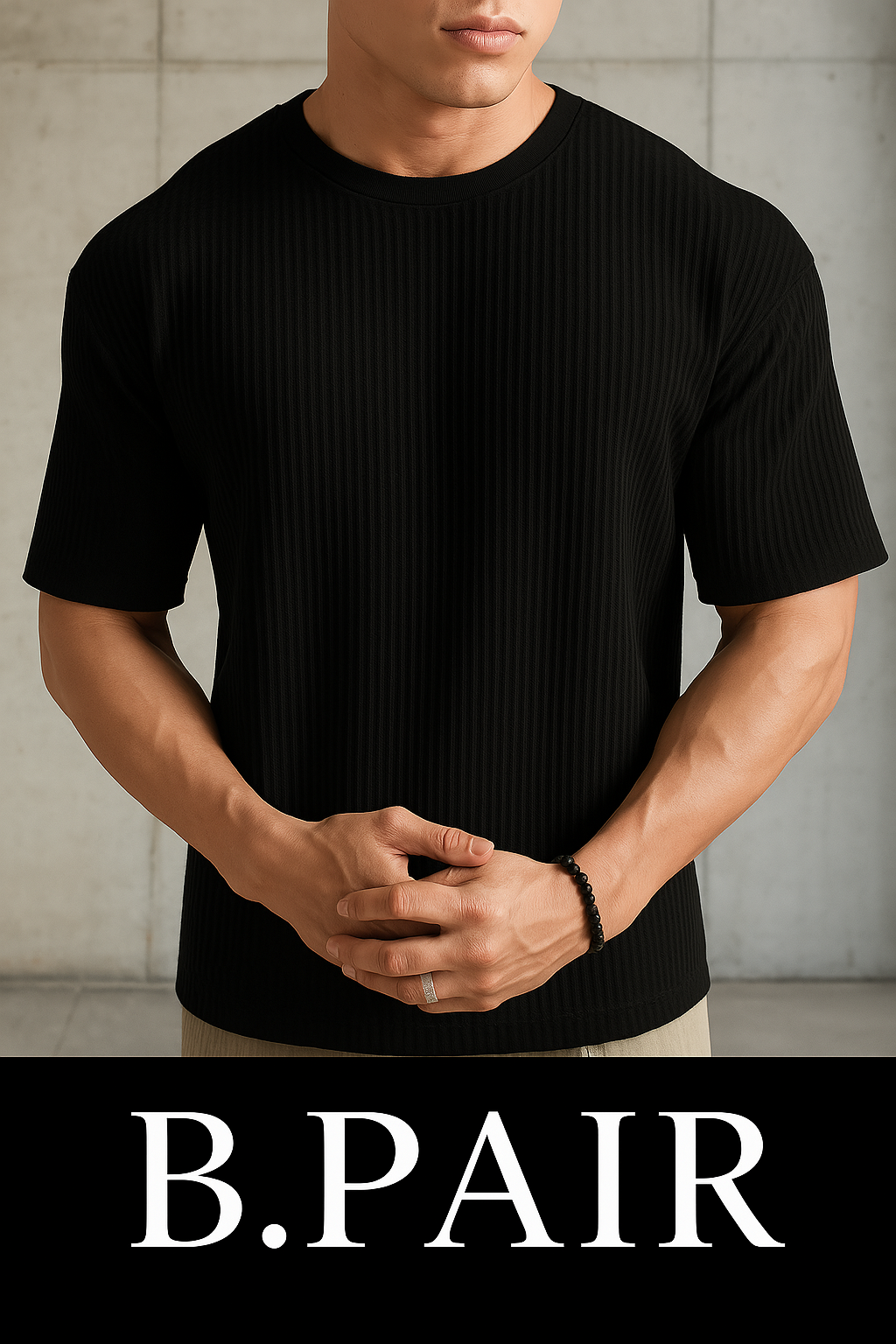 Men Cotton Blend Blend Regular Tshirts